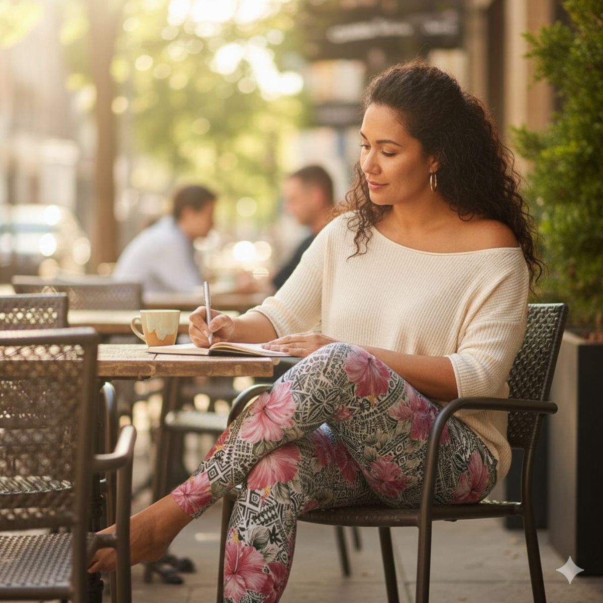 IslandFlex Mid-Rise Leggings - Solosolo Blooms - AU/NZ/USA