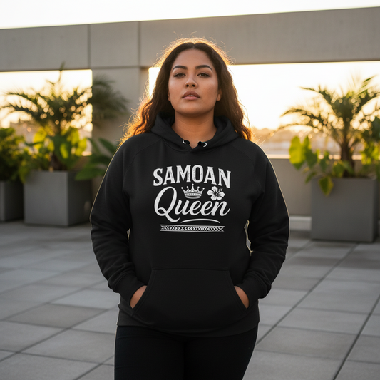 IslandSoft™ Hoodie - Premium (XS-2XL) - Samoan Queen - AU/NZ