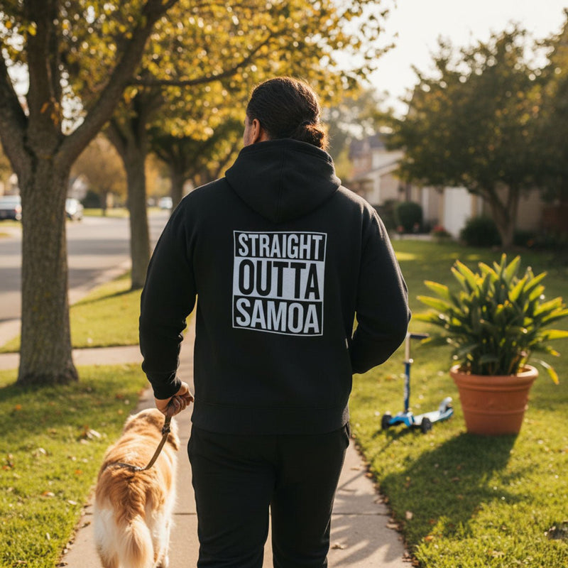 IslandSoft™ Hoodie - Premium (XS - XL) - Straight Outta - USA - The Koko Samoa