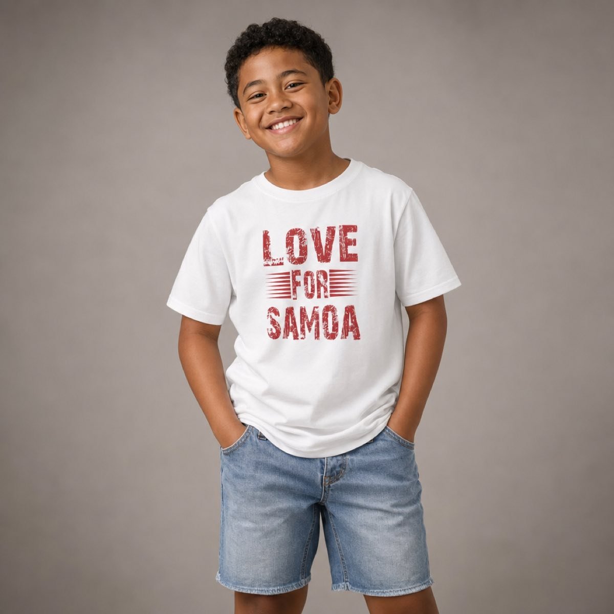 Love for Samoa kids tee, The Koko Samoa