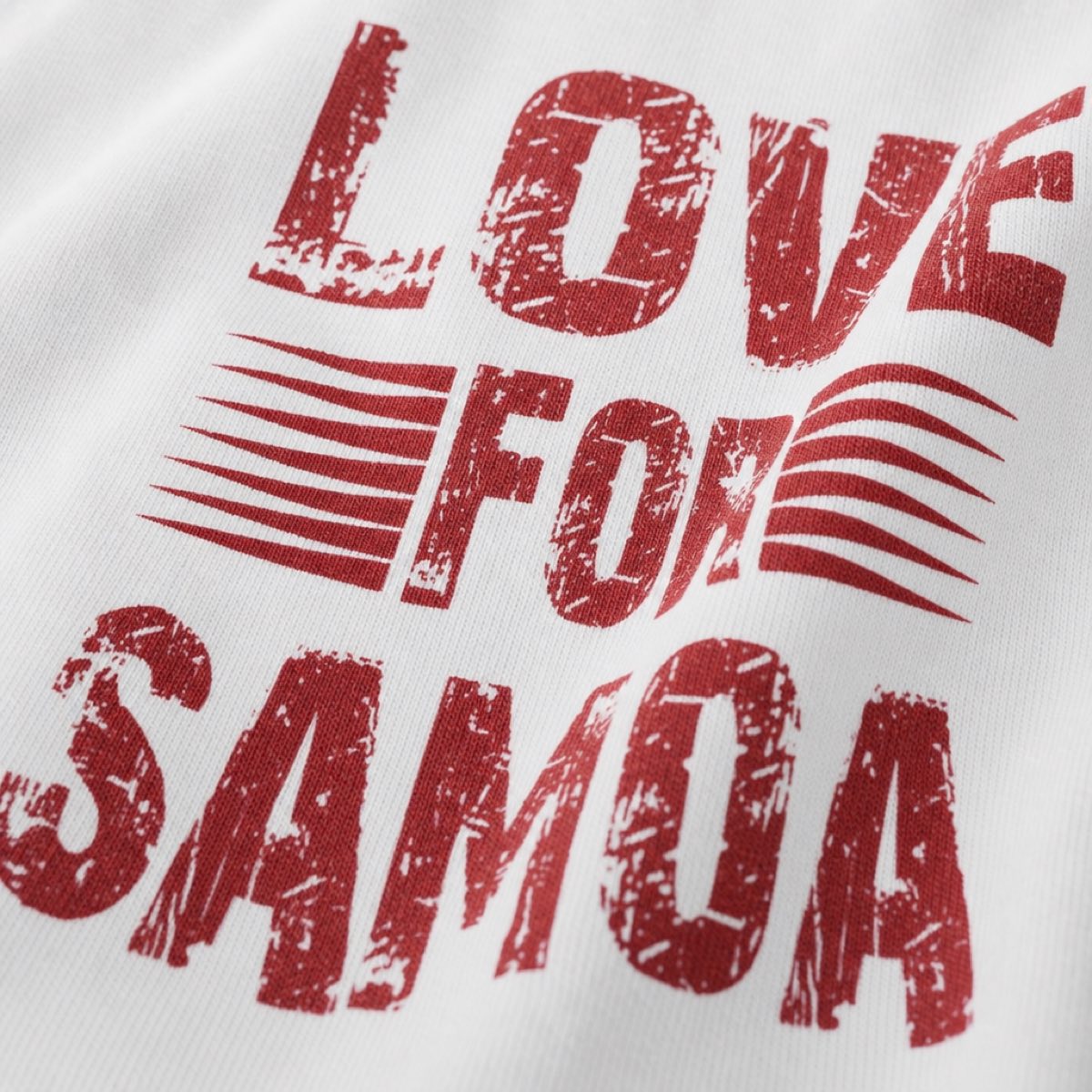 Kids Heavy Cotton Tee - Love for Samoa - AU/NZ - The Koko Samoa