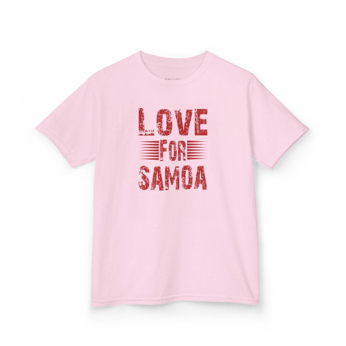 Kids Heavy Cotton Tee - Love for Samoa - AU/NZ - The Koko Samoa