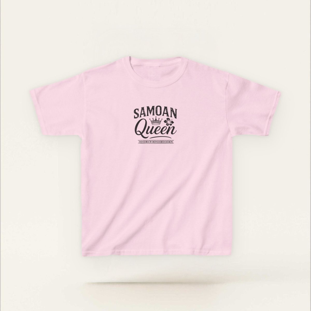 Kids Heavy Cotton Tee - Samoan Queen - AU/NZ - The Koko Samoa