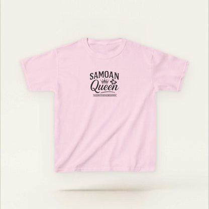 Kids Heavy Cotton Tee - Samoan Queen - AU/NZ - The Koko Samoa