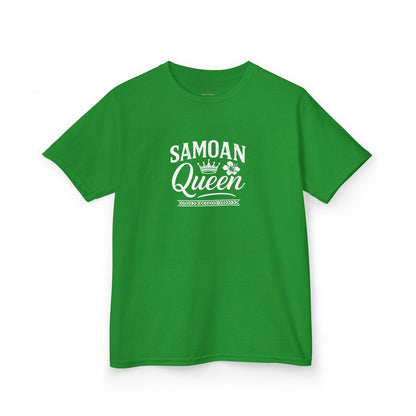 Kids Heavy Cotton Tee - Samoan Queen - AU/NZ - The Koko Samoa