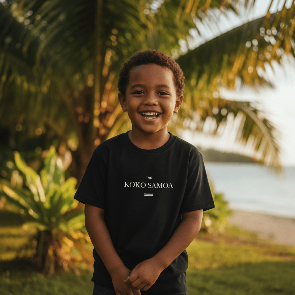 Brand Classic kids tee, The Koko Samoa