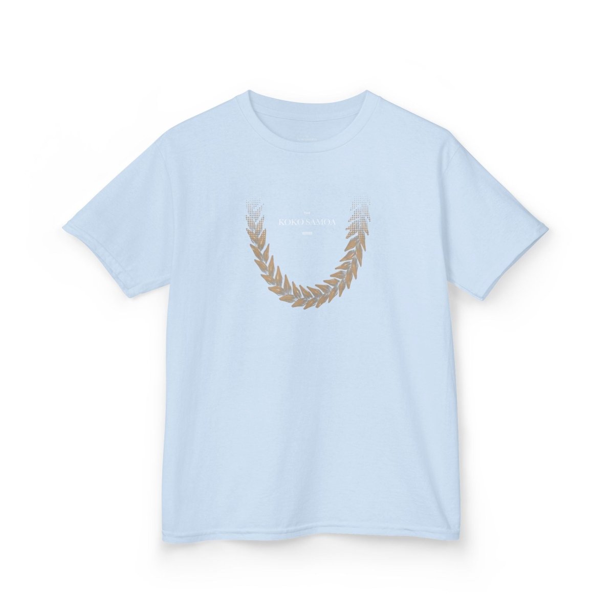 Ula Fala Brown kids tee, The Koko Samoa