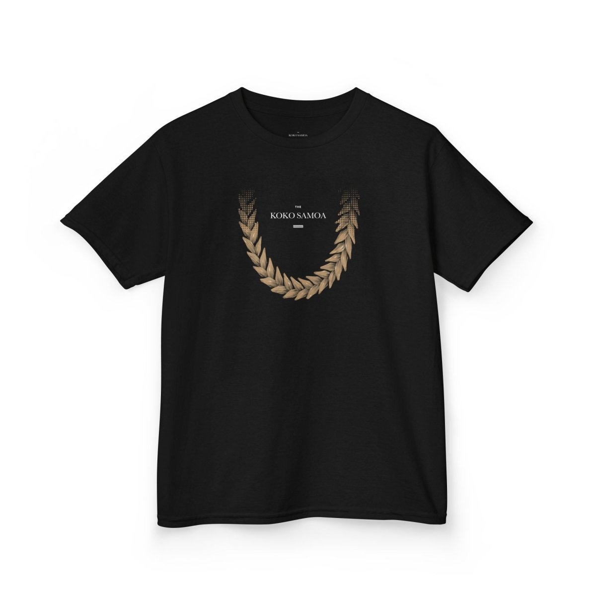 Ula Fala Brown kids tee, The Koko Samoa