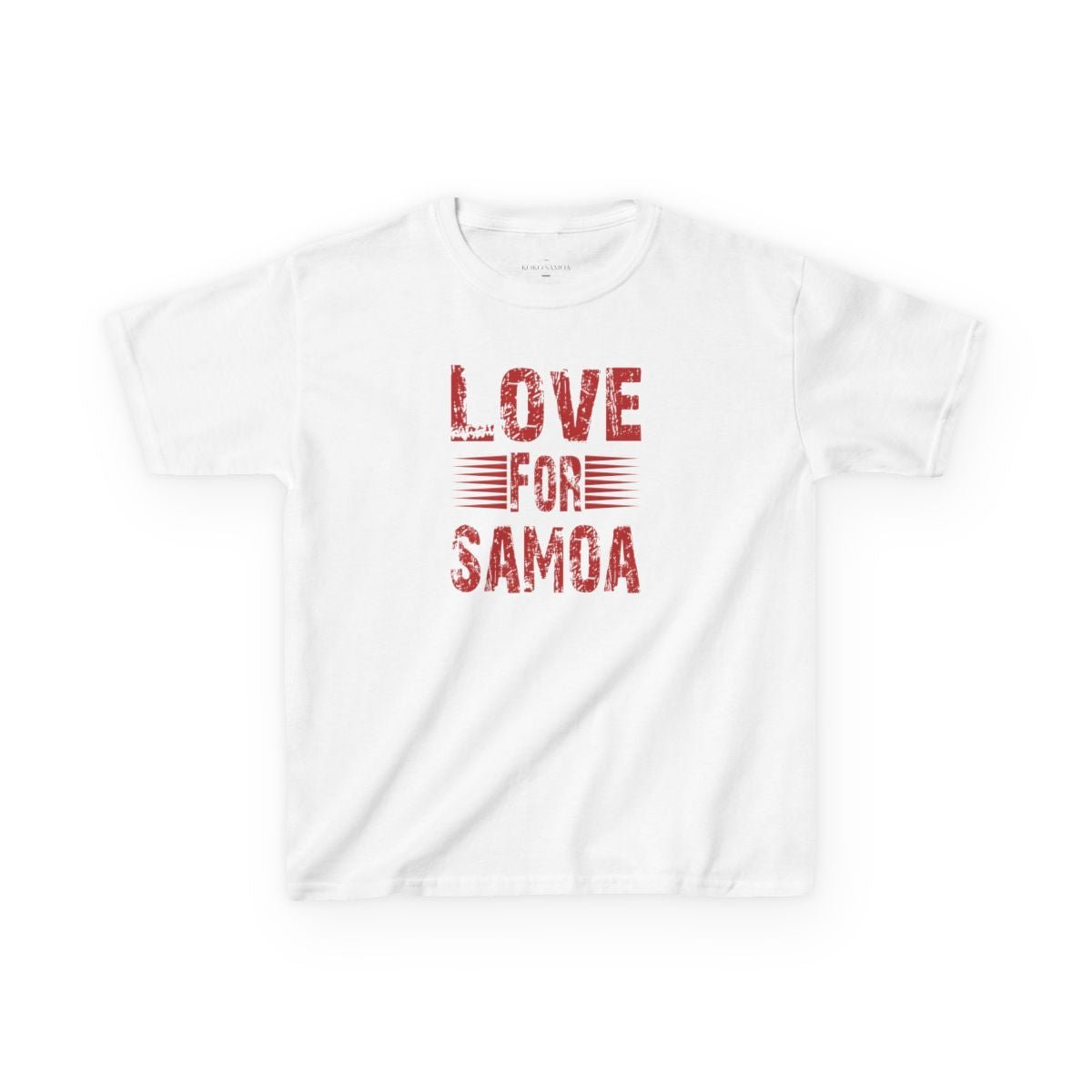 Kids Tee - Love for Samoa - AU/NZ/USA - The Koko Samoa