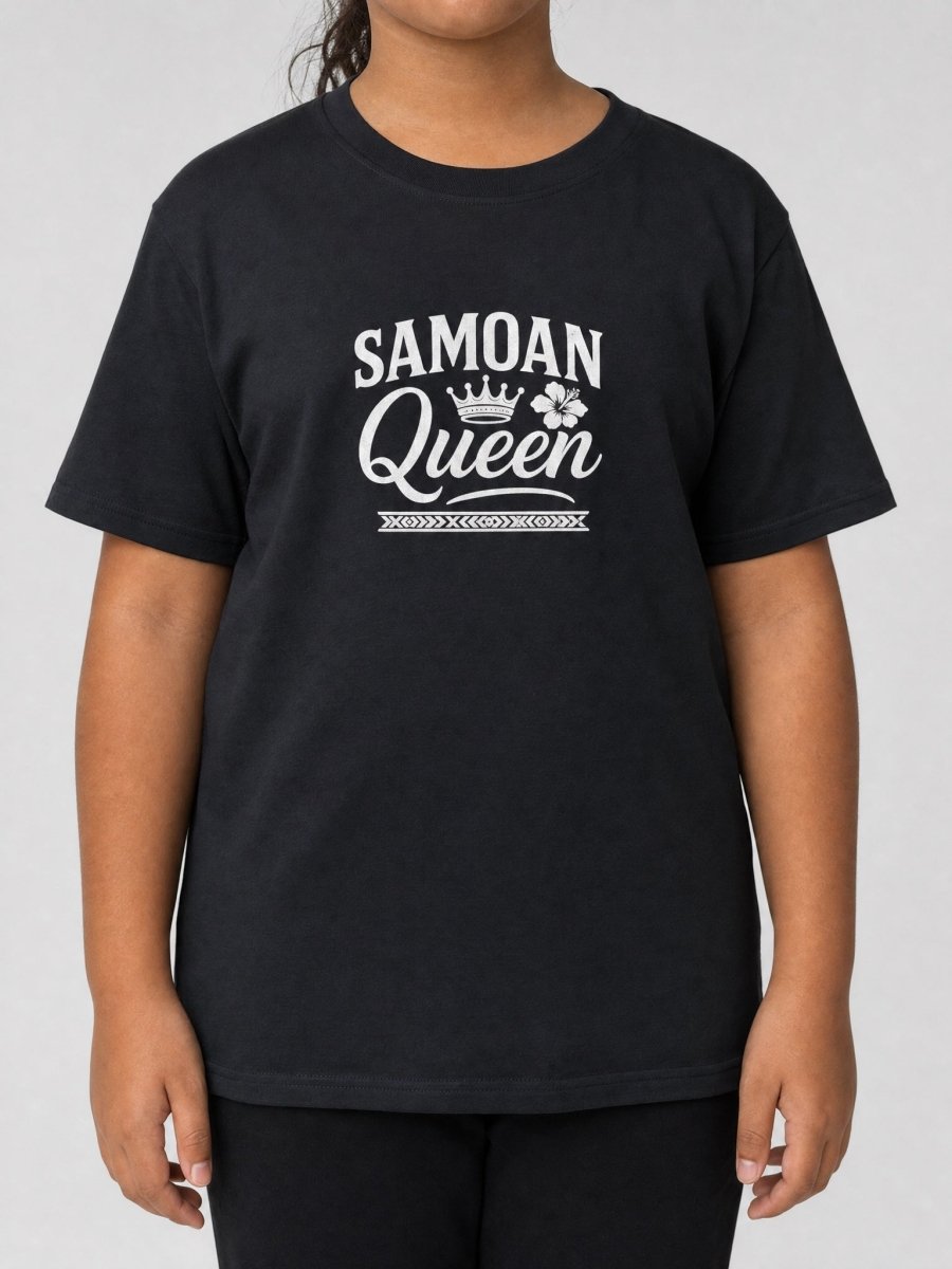 Kids Tee - Samoan Queen - AU/NZ/USA - The Koko Samoa
