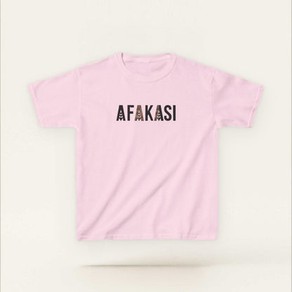 Kids Unisex Cotton Tee - Afakasi - AU/NZ - The Koko Samoa