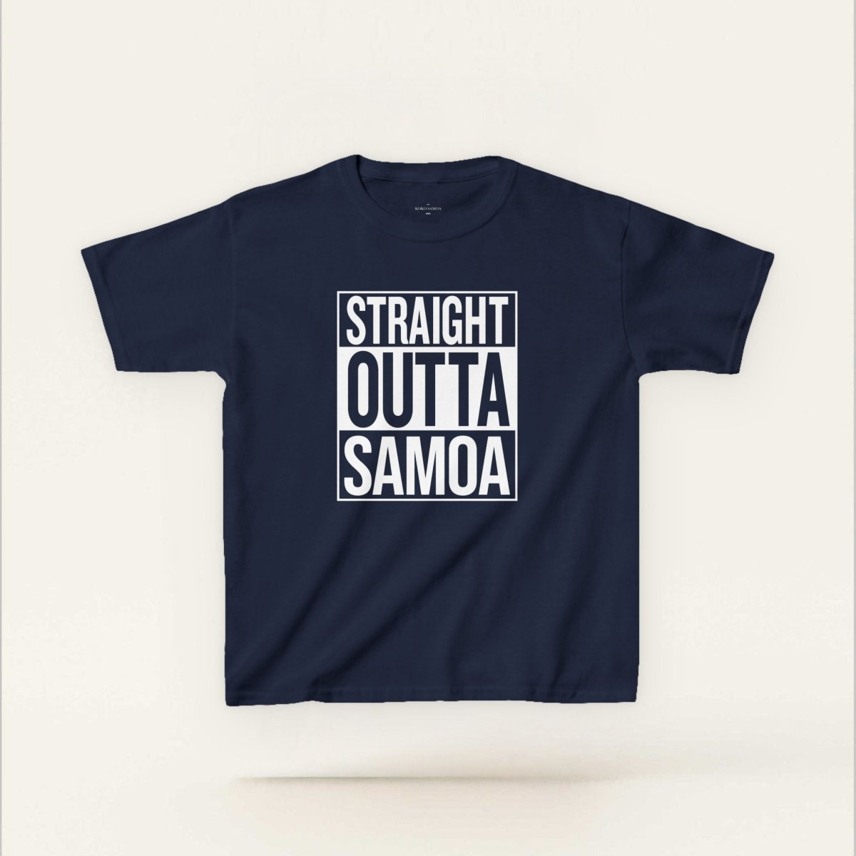 Kids Unisex Cotton Tee - Straight Outta Samoa - AU/NZ - The Koko Samoa