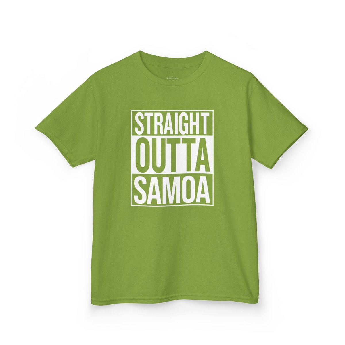 Kids Unisex Cotton Tee - Straight Outta Samoa - AU/NZ - The Koko Samoa