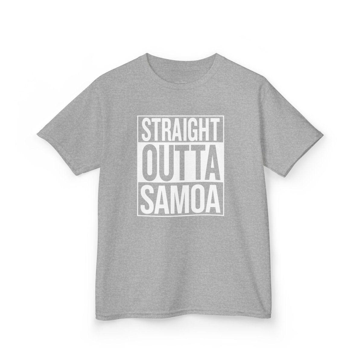 Kids Unisex Cotton Tee - Straight Outta Samoa - AU/NZ - The Koko Samoa