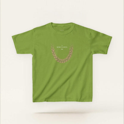 Kids Unisex Cotton Tee - Ula Fala Brown - AU/NZ - The Koko Samoa