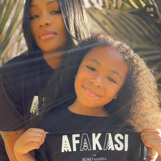 Kids Unisex Tee - Afakasi - USA - The Koko Samoa