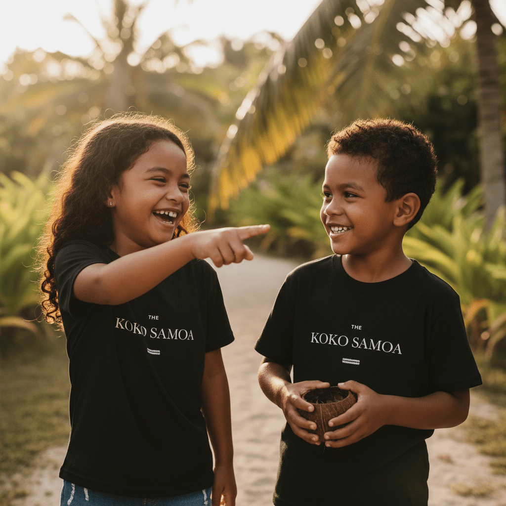 Kids unisex T-shirt from The Print Bar, The Brand Classic design, featuring a colorful print on soft cotton fabric.