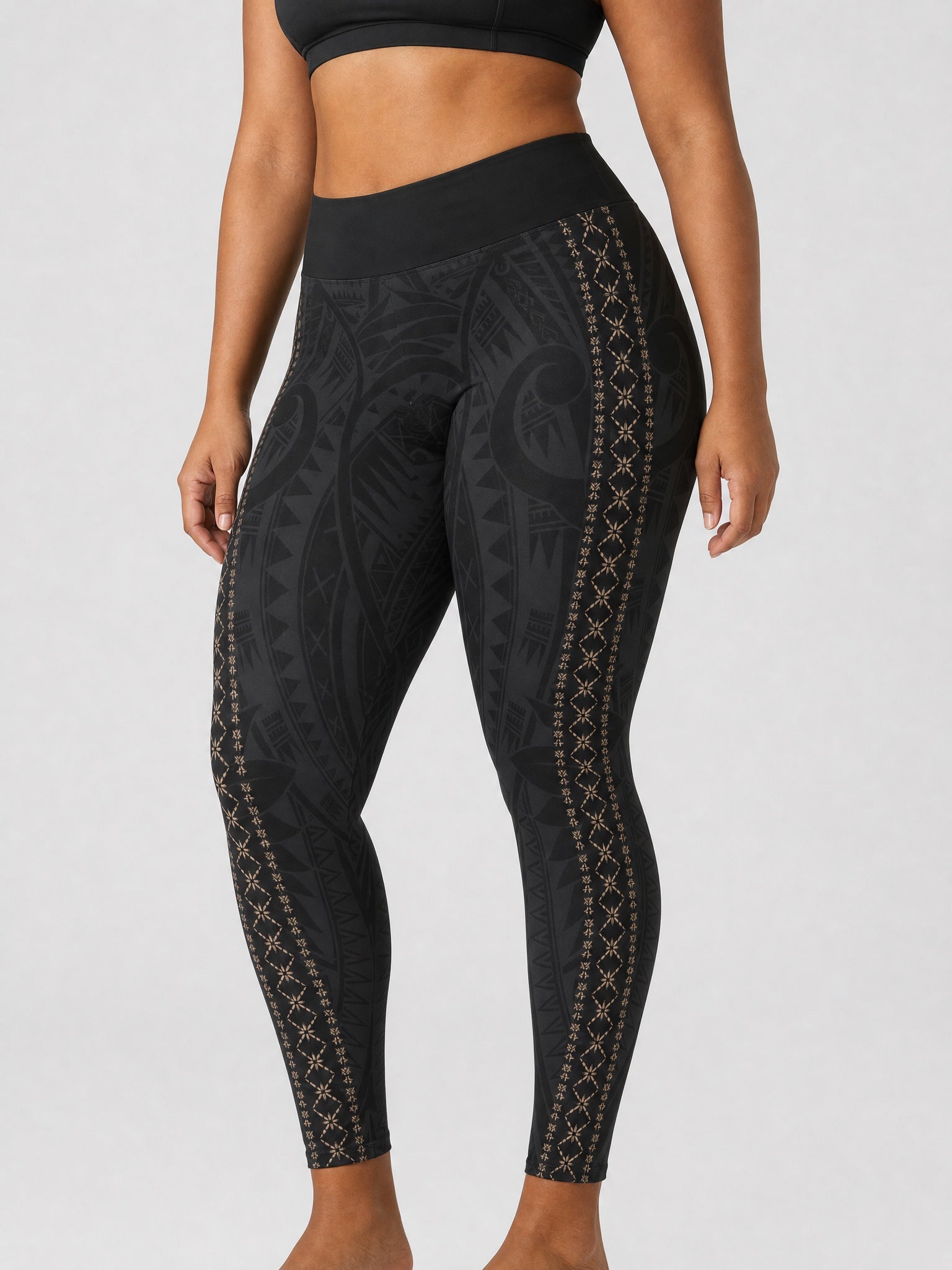 IslandCurvy - 2XL to 6XL Leggings - Malu - AU/NZ