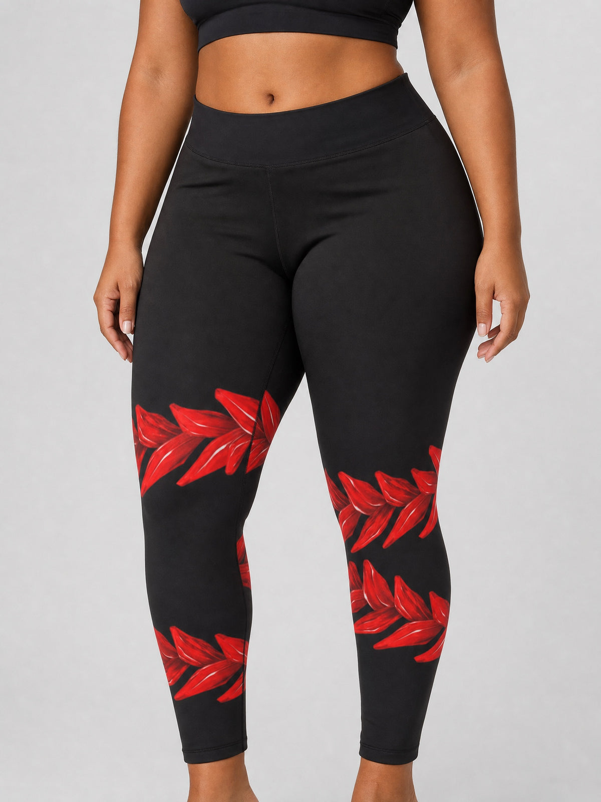 IslandCurvy - 2XL to 6XL Leggings - Ula Fala - AU/NZ