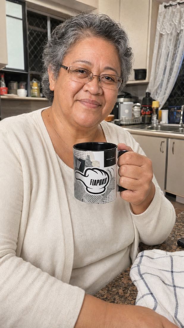 LimaLuxe™ 325ml Mug - Look At Fiapoko - AU/NZ - The Koko Samoa