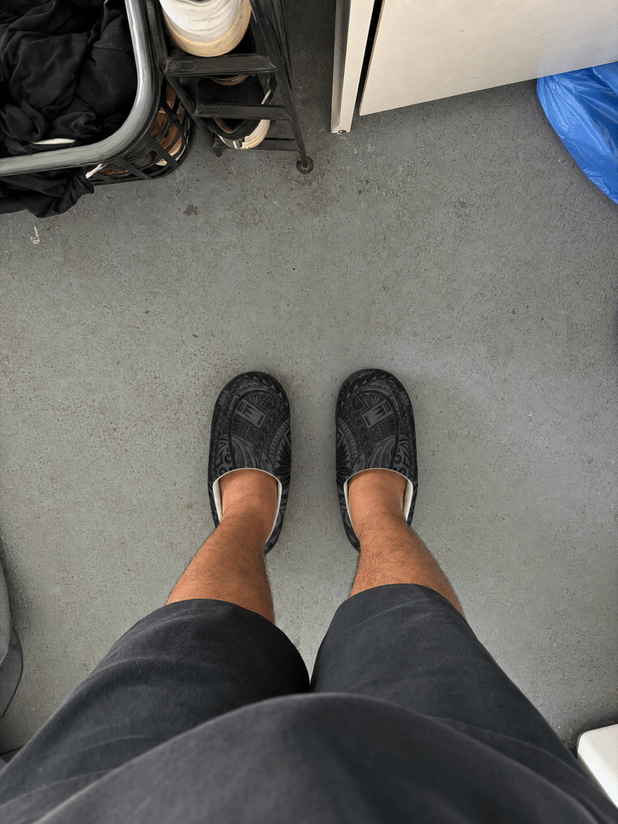 Men's Indoor Slippers - Warrior - The Koko Samoa