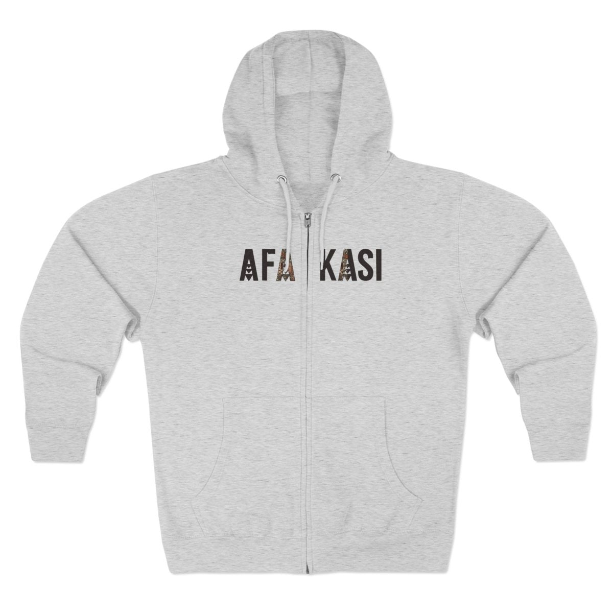 Unisex Zip Hoodie - AFAKASI - AU/NZ/USA - The Koko Samoa