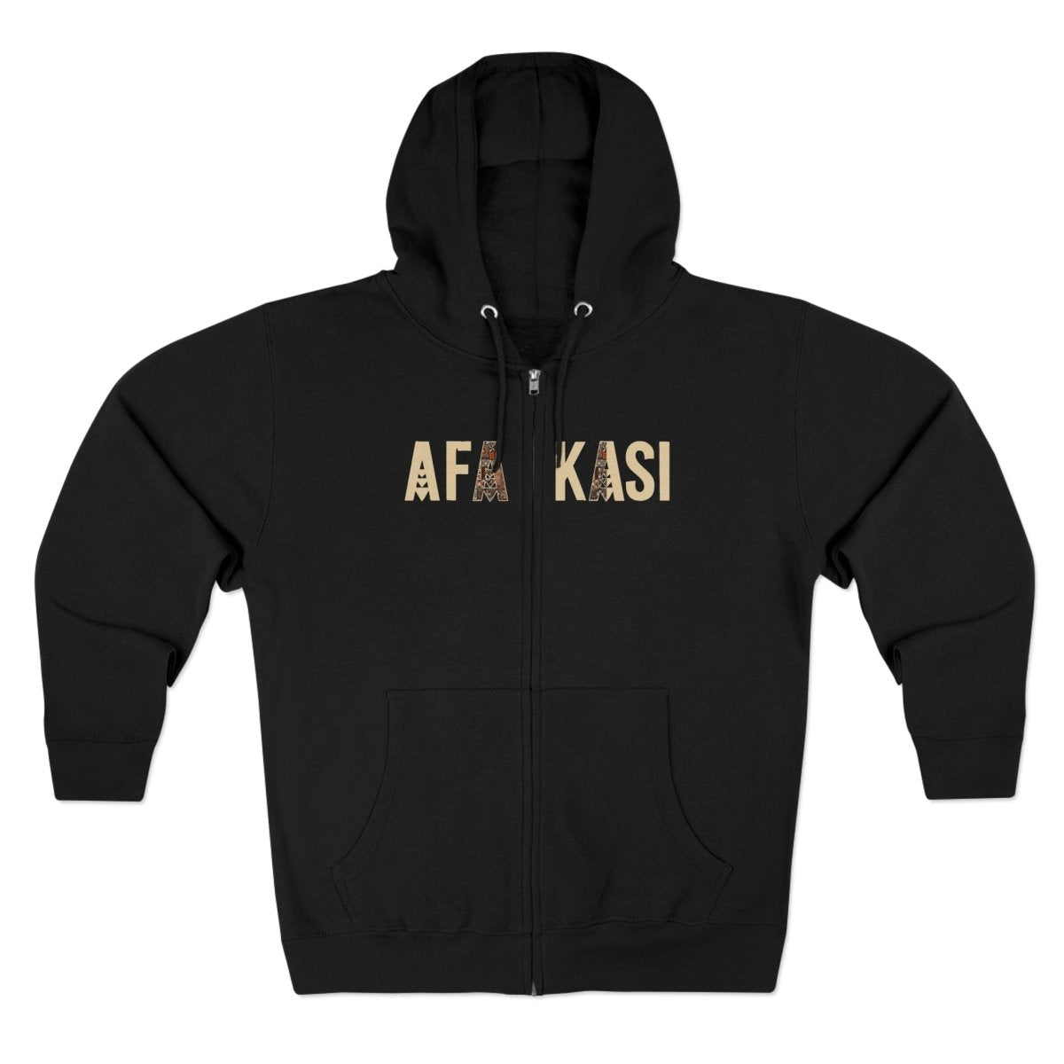 Unisex Zip Hoodie - AFAKASI - AU/NZ/USA - The Koko Samoa