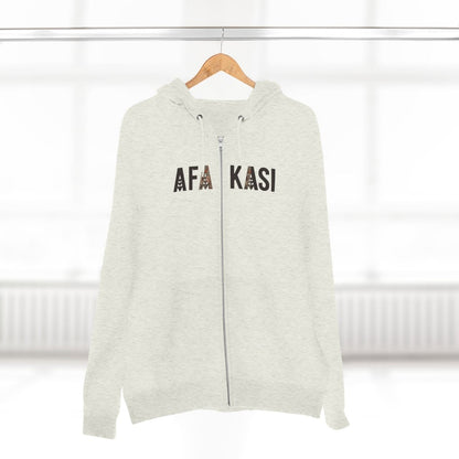 Unisex Zip Hoodie - AFAKASI - AU/NZ/USA - The Koko Samoa