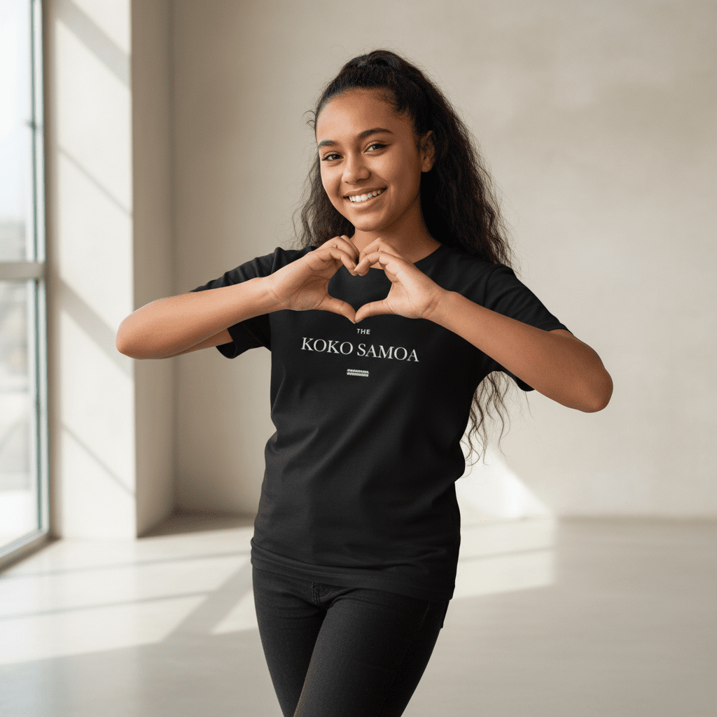 Kids unisex black T-shirt with monster graphic design from The Brand Classic, suitable for children and made by The Print Bar.