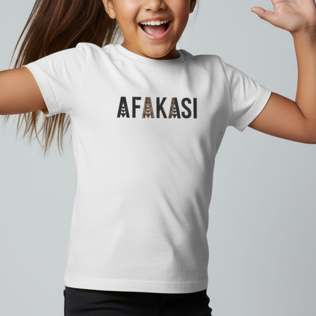 Kids unisex navy T-shirt by The Print Bar featuring a monster digital print, designed for children in AU/NZ.