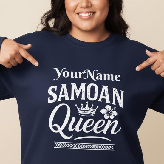 Samoan Queen sweatshirt, The Koko Samoa