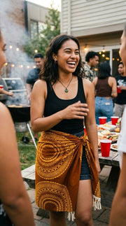 Multipurpose Lavalava - Golden Sun - USA - The Koko Samoa