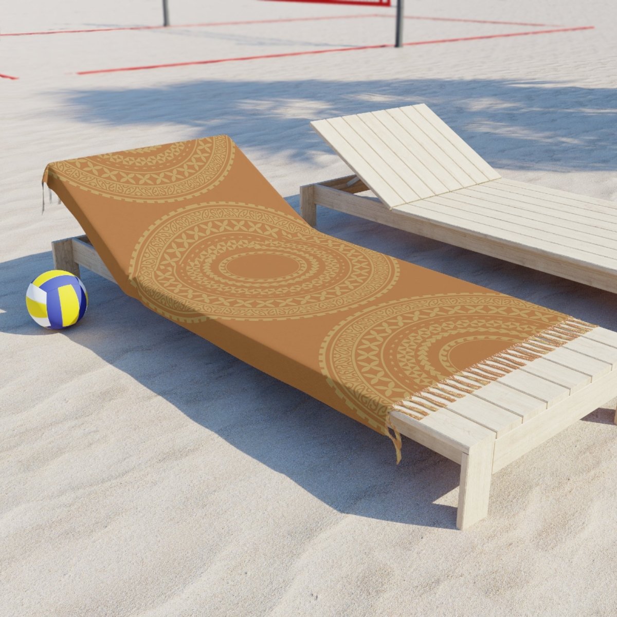 Golden Sun Multipurpose Lavalava, USA, in polyester, measuring 38x81 inches, shown in vibrant fabric.