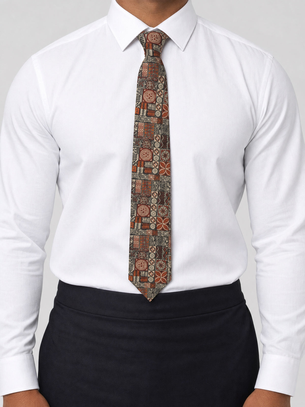 Necktie - Elei on a light grey studio background