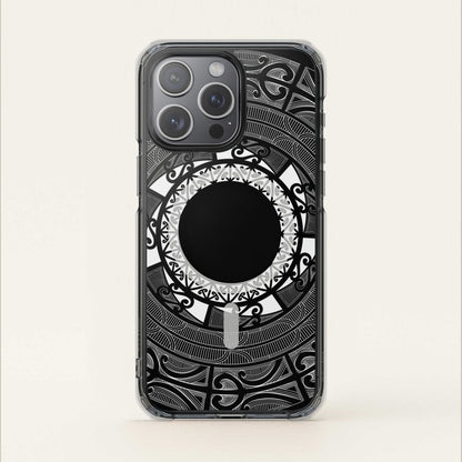 PasifikaOne MagSafe iPhone ClearCase - Maori - AU/NZ/USA - The Koko Samoa