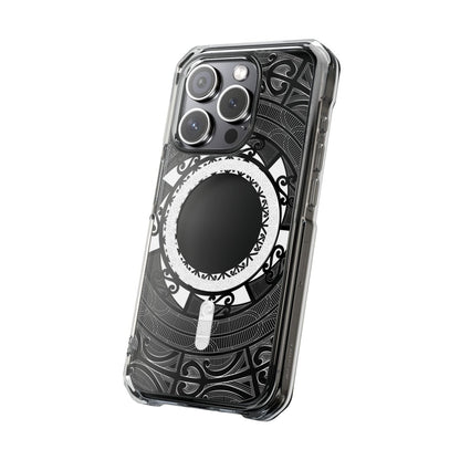 PasifikaOne MagSafe iPhone ClearCase - Maori - AU/NZ/USA - The Koko Samoa