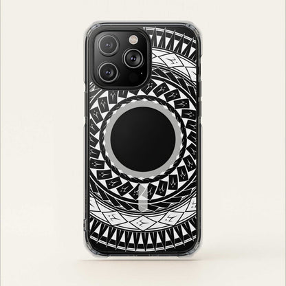 PasifikaOne MagSafe iPhone ClearCase - Samoan Spear - AU/NZ/USA - The Koko Samoa
