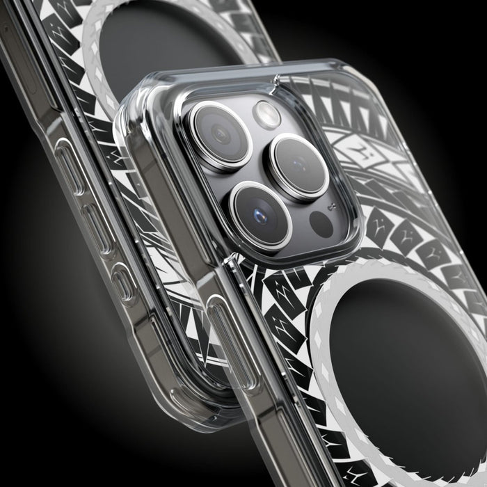 PasifikaOne MagSafe iPhone ClearCase - Samoan Spear - AU/NZ/USA - The Koko Samoa