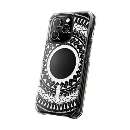 PasifikaOne MagSafe iPhone ClearCase - Samoan Spear - AU/NZ/USA - The Koko Samoa
