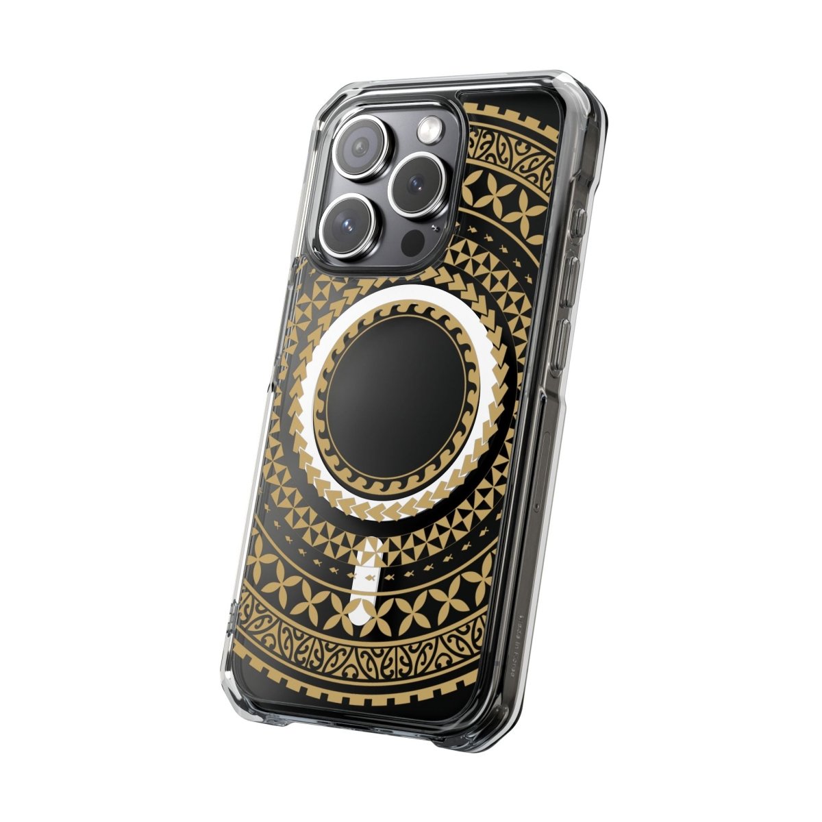 PasifikaOne MagSafe iPhone ClearCase - United Gold - AU/NZ/USA - The Koko Samoa