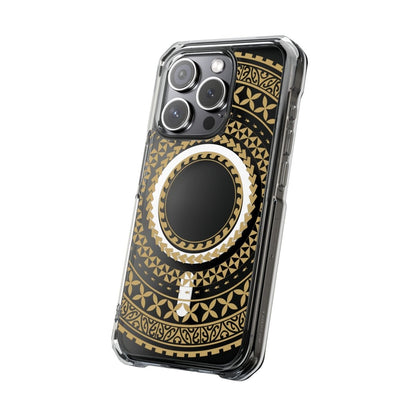 PasifikaOne MagSafe iPhone ClearCase - United Gold - AU/NZ/USA - The Koko Samoa