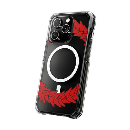PasifikaOne MagSafe Phone Clear Case - Ula Fala - AU/NZ/USA - The Koko Samoa