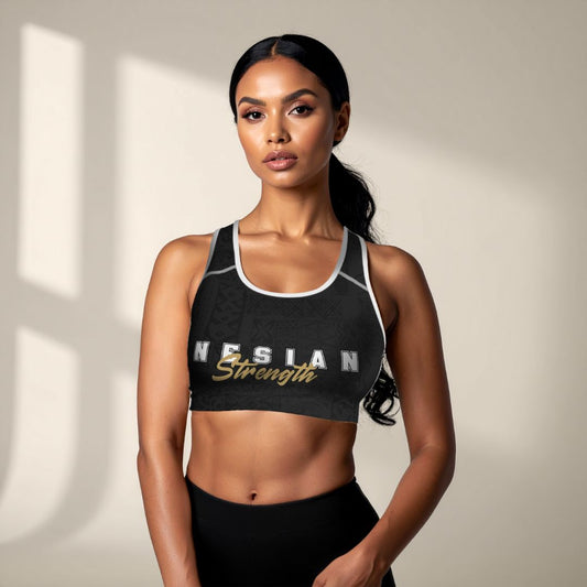 PasifikaOne Seamless Sports Bra - Nesian Strength - AU/NZ/USA - The Koko Samoa