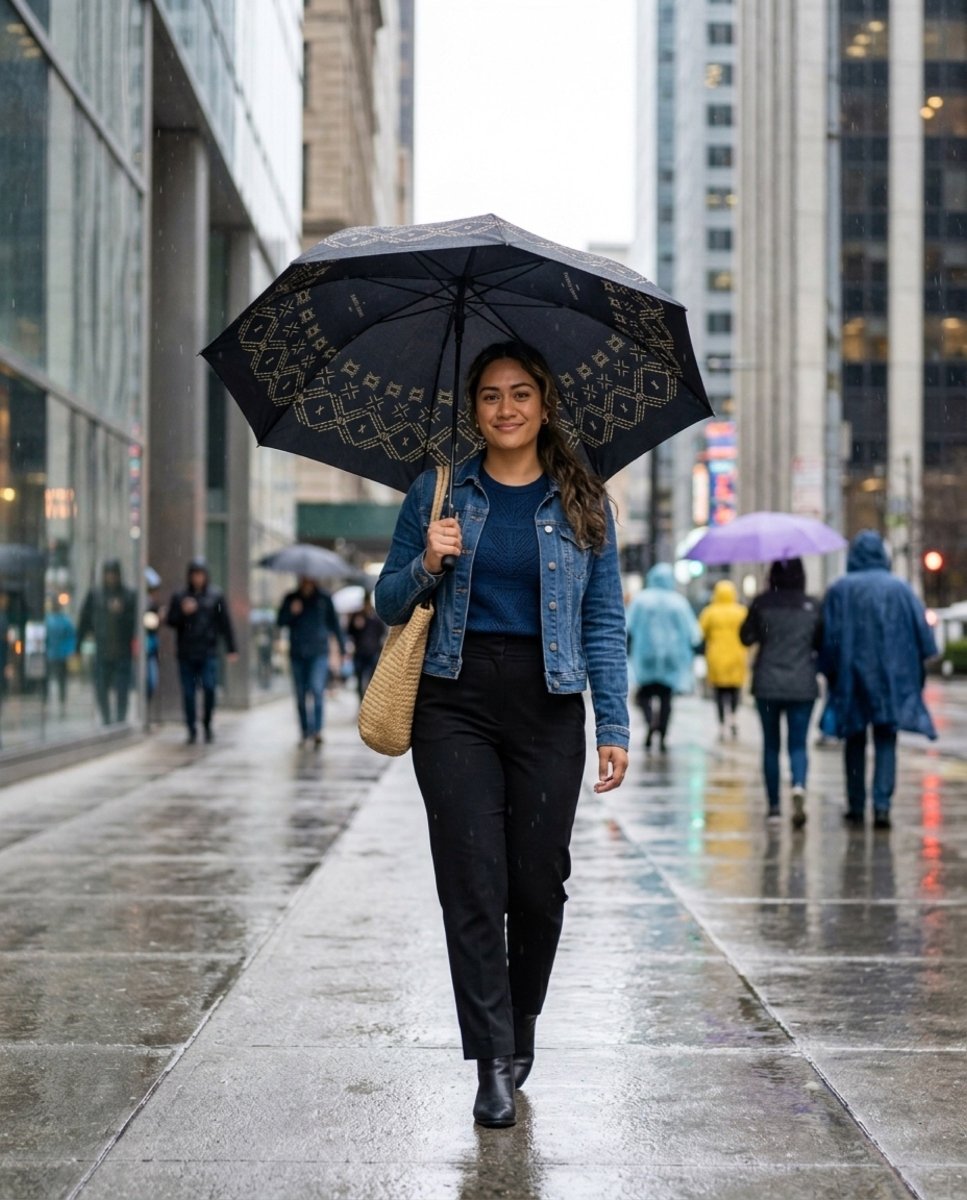 PasifikaOne Umbrella - 48"/122cm - Malu - AU/NZ - The Koko Samoa
