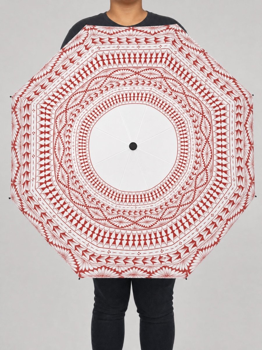 PasifikaOne Umbrella - 48"/122cm - Tongan White - AU/NZ - The Koko Samoa