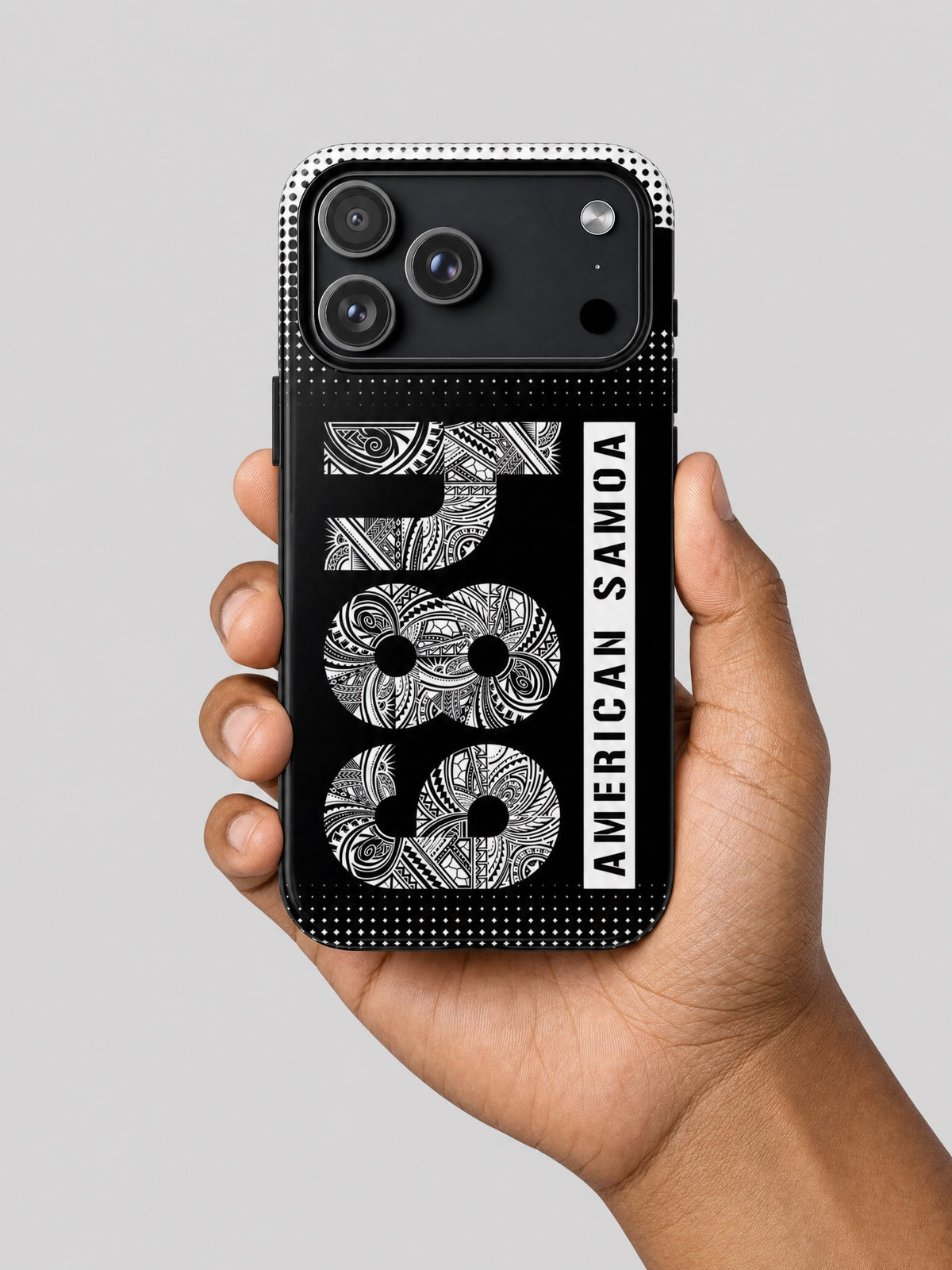 iPhone Tough Phone Case - 684 on a light grey studio background