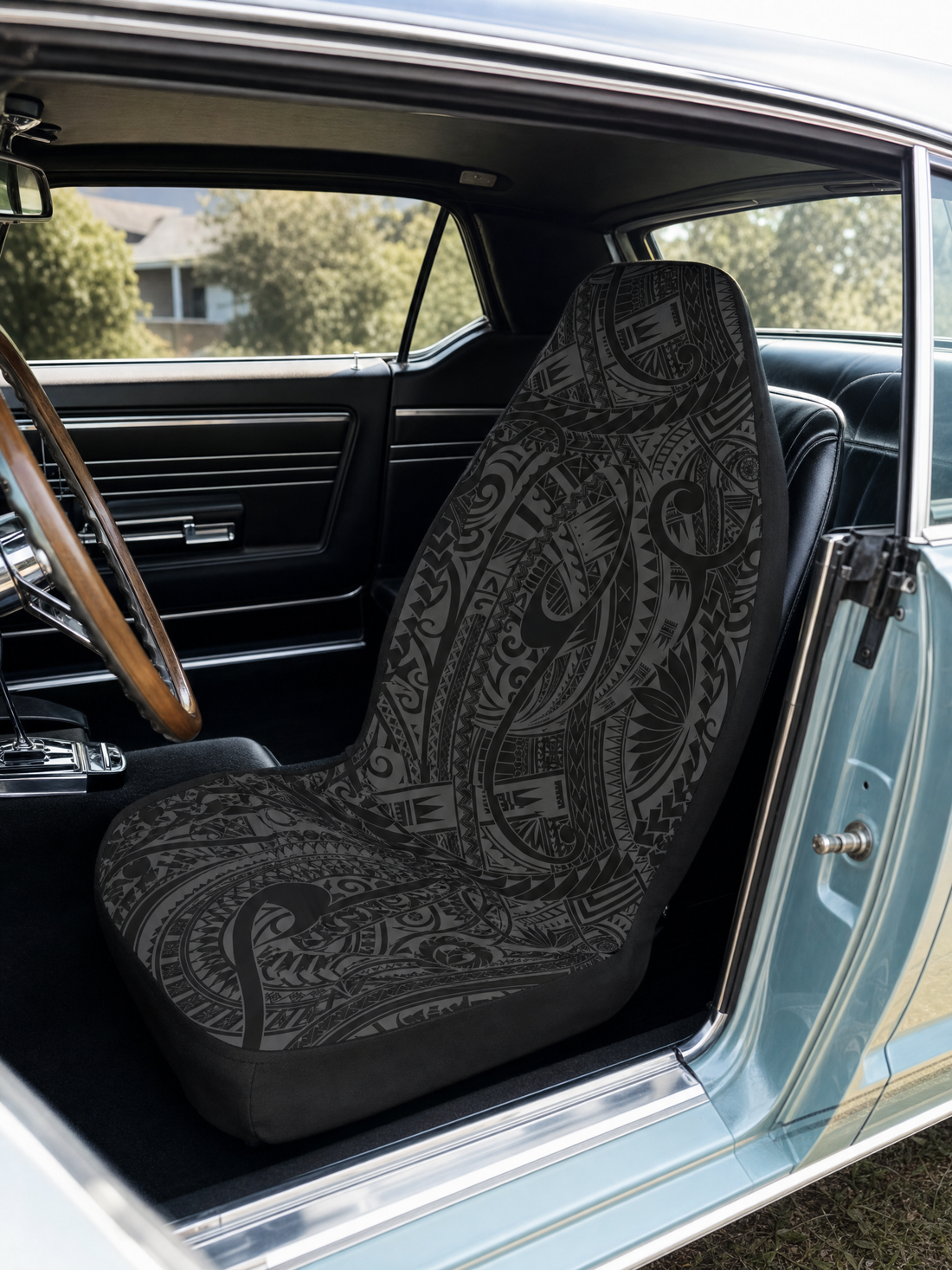 Polyester Car Seat Covers - Warrior worn in everyday life