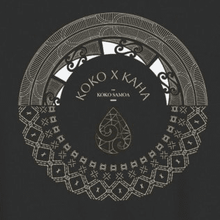 Black kids hoodie from The Print Bar featuring PasifikaOne Aotearoa Samoa design, suitable for AU, NZ, and USA sizes.