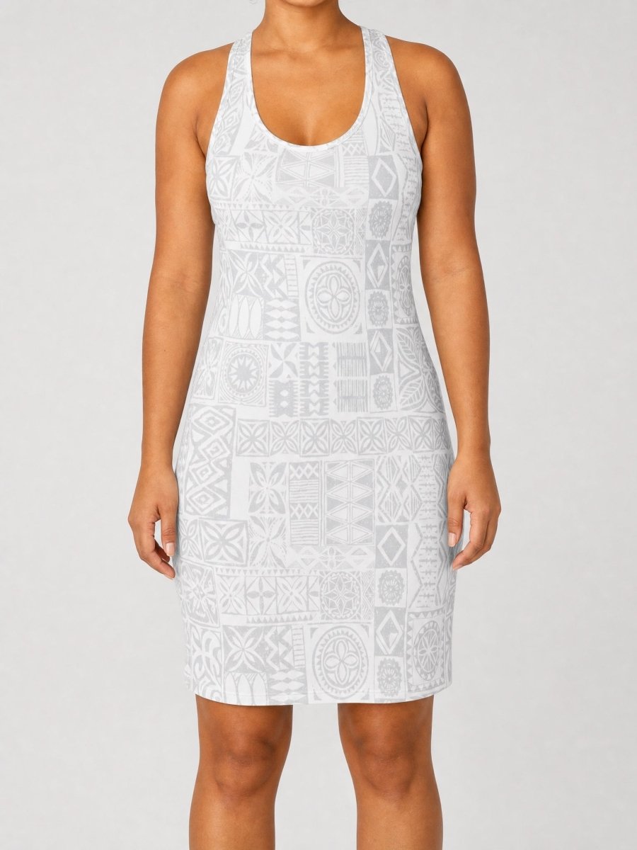 Racerback Dress - White Sunday, part of the White Sunday Set - AU/NZ