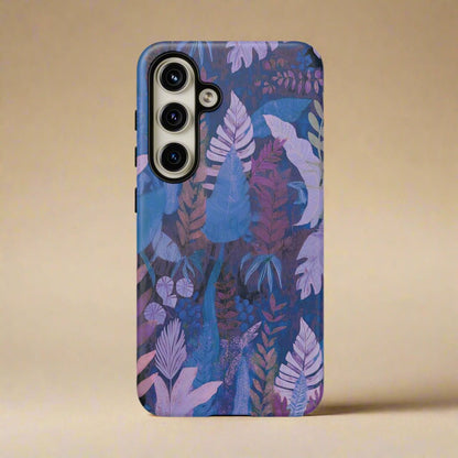 Samsung Tough Phone Case - Lavender Palms - AU/NZ/USA - The Koko Samoa